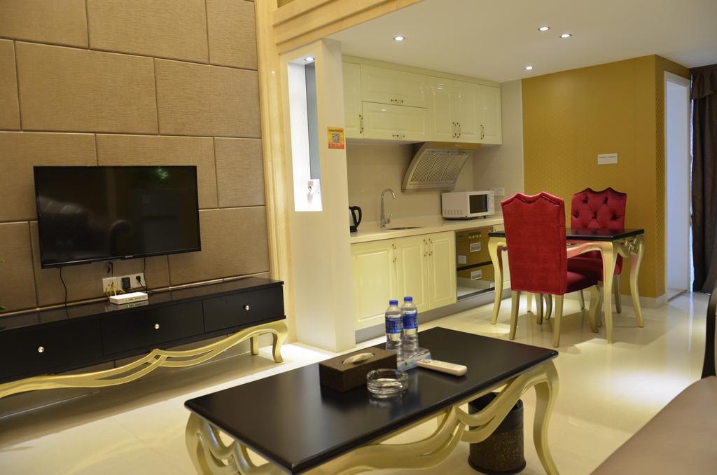 Private Enjoy Home Apartment Foshan Rum bild