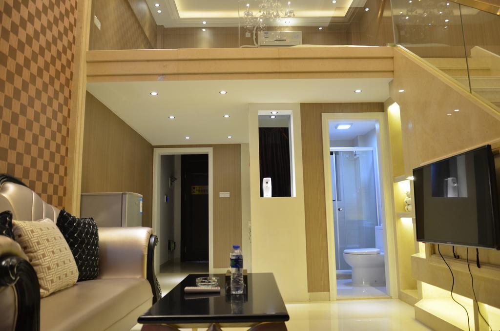 Private Enjoy Home Apartment Foshan Rum bild