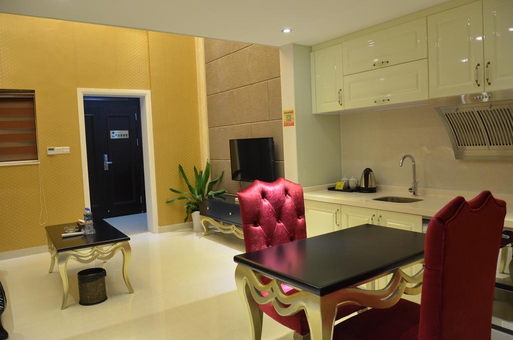 Private Enjoy Home Apartment Foshan Rum bild