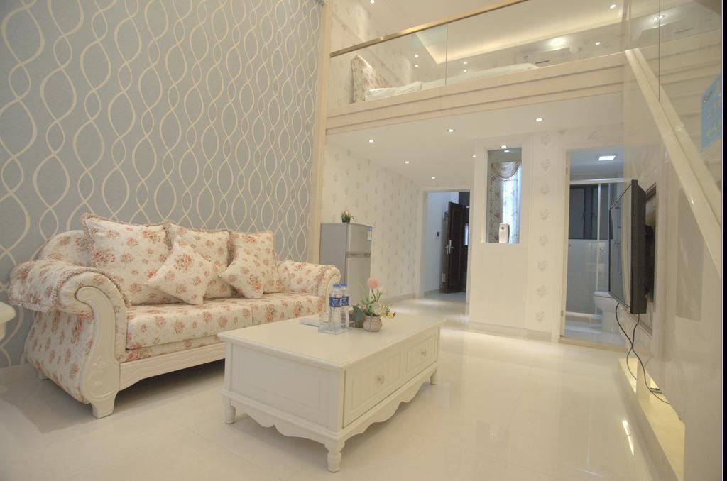 Private Enjoy Home Apartment Foshan Rum bild