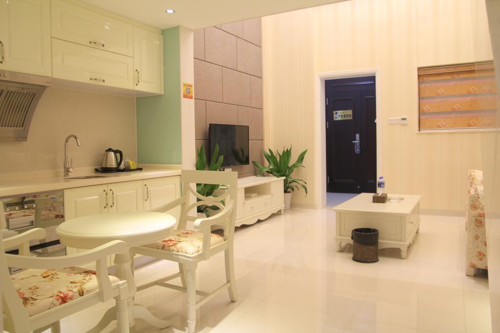 Private Enjoy Home Apartment Foshan Rum bild